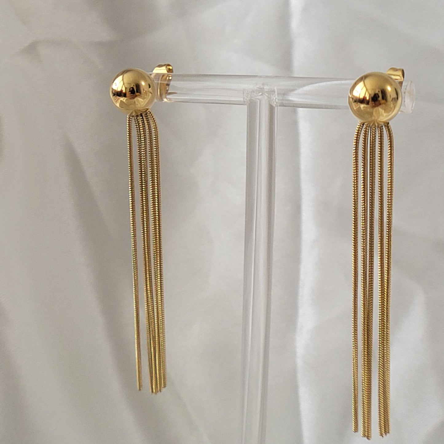 Pendiente Streamer - Tendencia / Moderno / Pendiente Punto / Acero Inoxidable