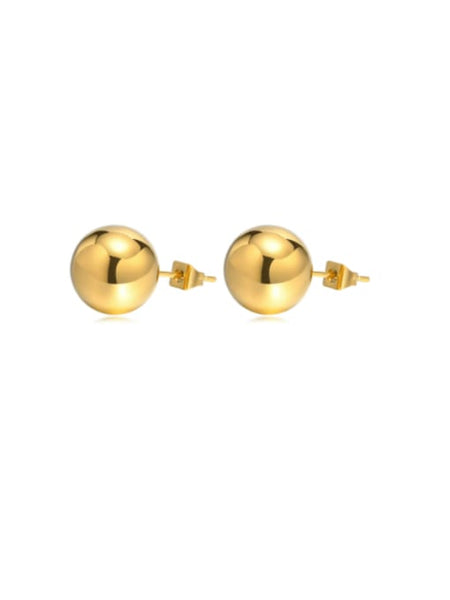 ◇MIDNIGHT MOMENT.◇ one ball earring gold MIDNIGHT MOMENT