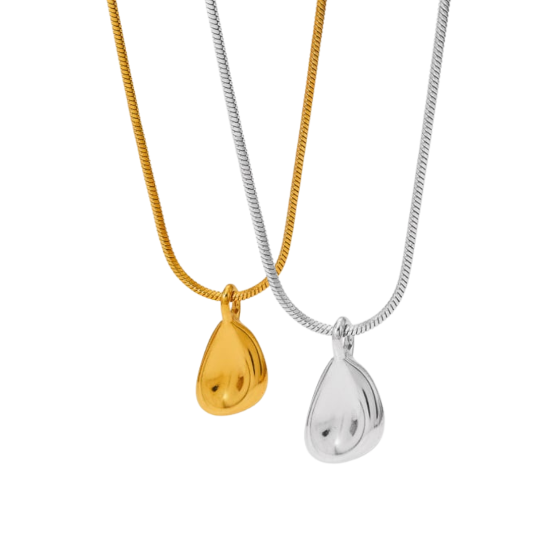 Drop Necklace - Stainless Steel / Silver / Gold / Minimalist